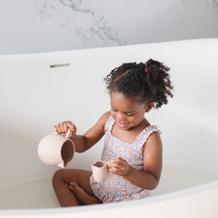 bug + bean kids - Silicone Tea Set - 12-Piece Set - Kids Pretend Playset - Ages 2+-6