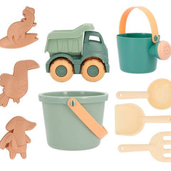Tutete - Monnka Sea Green Beach Toy Set - 9-Piece - Ages 2+-1