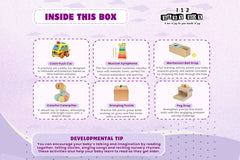 123 Baby Box Montessori Educational Box - Ages 11–12 Months-2