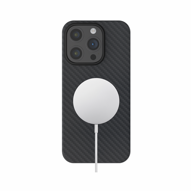 Coque en fibre d'aramide véritable pour iPhone 15 Pro Max-2