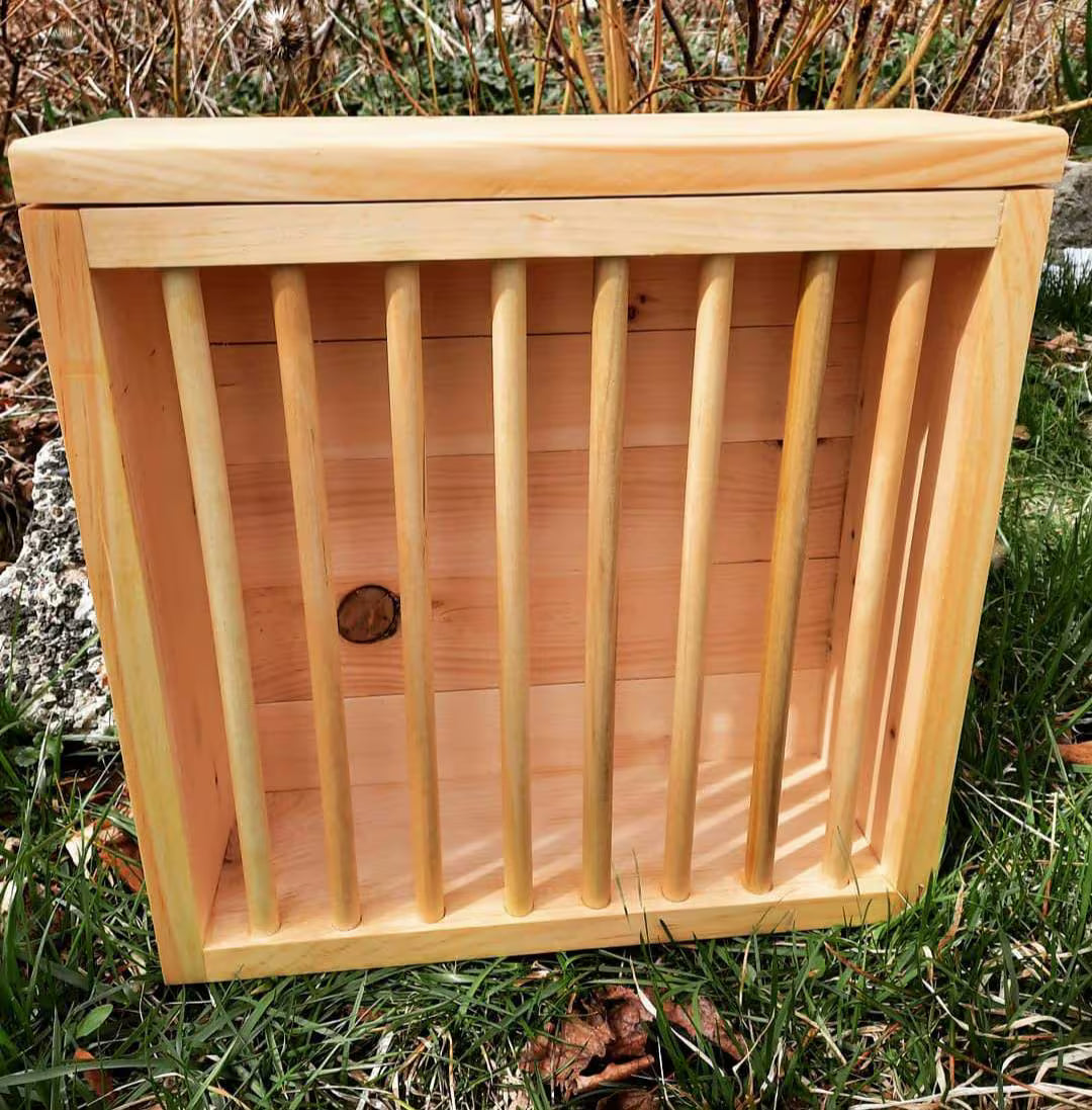 Mounted Hay Feeder for Rabbits & Guinea Pigs-4