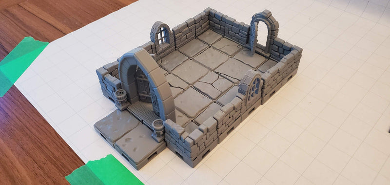 MAGNETIC Dungeon Tiles - Dragon's Rest Kits and Expansions - 1.5" Scale - Perfect to get you started - Modular Terrain-6