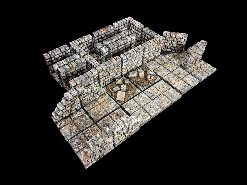 Magnetic Dungeon Tiles Expansion Set 2 | Custom Hand Painted | Fat Dragon Games | Tabletop Terrain | Dungeons And Dragons, D&D, Pathfinder-3