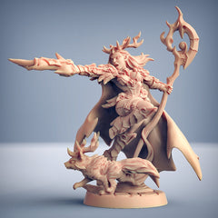 Vulpeana Whitebranch - Artisan Guild | Elf | Druid | Sorcerer | Wizard | Female | Human | Caster | DnD | Pathfinder | Dungeons and Dragons-1