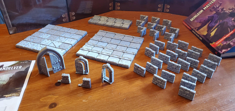 MAGNETIC Dungeon Tiles - Dragon's Rest Kits and Expansions - 1.5" Scale - Perfect to get you started - Modular Terrain-3
