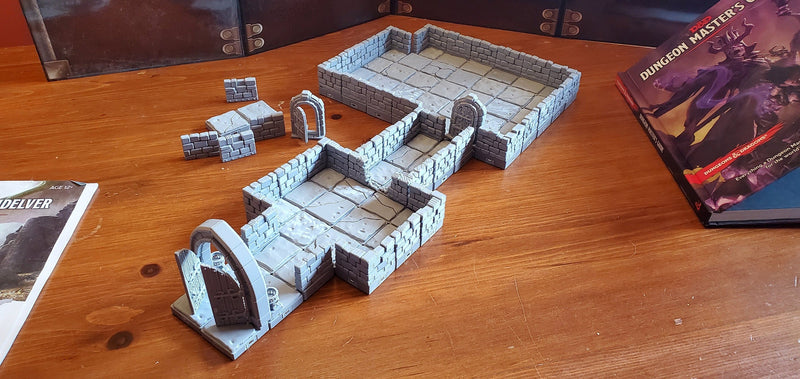 MAGNETIC Dungeon Tiles - Dragon's Rest Kits and Expansions - 1.5" Scale - Perfect to get you started - Modular Terrain-4