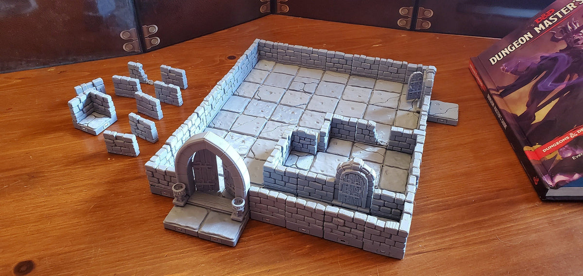 MAGNETIC Dungeon Tiles - Dragon's Rest Kits and Expansions - 1.5" Scale - Perfect to get you started - Modular Terrain-5