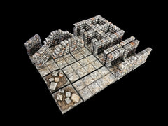 Magnetic Dungeon Tiles Expansion Set 2 | Custom Hand Painted | Fat Dragon Games | Tabletop Terrain | Dungeons And Dragons, D&D, Pathfinder-1