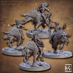 Demonhound Riders - Artisan Guild | Tiefling | Mounted | Caster | Melee | Ranged | City of Intrigue | Demon | Fantasy | DnD | Pathfinder-2