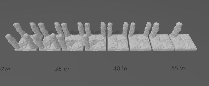 MAGNETIC DnD Terrain - DragonLock Cavern Tiles 61pc Starter Set - 1"/28mm Scale for Tabletop Dungeons and Dragons, D&D, Pathfinder-4