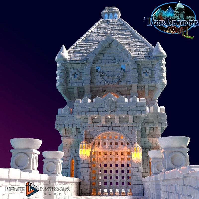 The Great Torbridge Miniature Building Set - DnD, Wargaming, Model Train | Bridge | Huge | Medieval | Fantasy | Town, City, Village Terrain-4