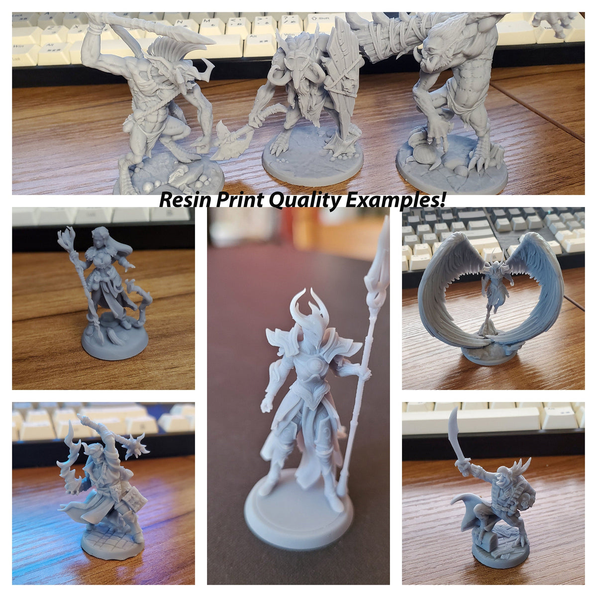 Elven Female Destitute - EC3D | DnD | Elf | Woman | Villager | Peasant | 32mm | Pathfinder | commoner | TTRPG | Wargaming | Beggar-4