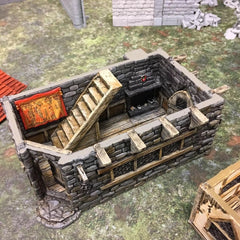 Abbot’s House - Wightwood Abbey Set | Diorama | DnD | Wargaming | Building | Village | Town -  High Quality 3D Printed, 15mm, 28mm, 32mm-6