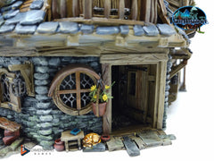 The Last Hearth Keep's Cottage Miniature Building - DnD, Wargaming, Model Train | Terrain | Town | Village | House | Quaint | Pathfinder-5