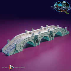 The Great Torbridge Miniature Building Set - DnD, Wargaming, Model Train | Bridge | Huge | Medieval | Fantasy | Town, City, Village Terrain-6