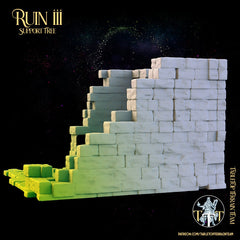 Ruins Terrain 3 - The Ruins of Ashborne - Tabletop Ruins Terrain for your DnD/Pathfinder/TTRPG and Wargaming setup!-3