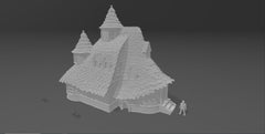 Fortress of Magic - Magic and Mages set - Medieval Tabletop Terrain for your DnD/Pathfinder/TTRPG and Wargaming setup!-4