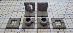 Magnetic Dungeon Tiles Expansions Set 3 | Fat Dragon Games | Tabletop Terrain | Dungeons And Dragons Painted Tabletop Pathfinder Terrain-2