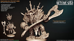 Thane Hulgrof the Drowned - Artisan Guild | DnD | Undead | Monster | Fighter | Skeleton | 32mm | Pathfinder | Frostgrave | TTRPG | Wargaming-1