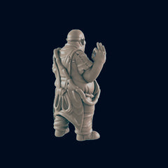 Half Orc Male Chef - EC3D | DnD | Orc | Villager minis | barkeep | Innkeeper | 32mm | Pathfinder | commoner | TTRPG | Wargaming-3