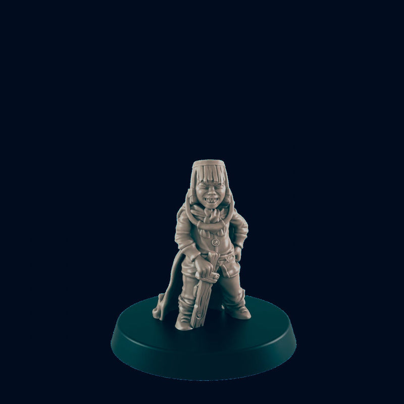 Human Kid Wannabe Hero - EC3D | DnD | Villager minis | fighter | child | peasant | 32mm | Pathfinder | commoner | TTRPG | Fantasy-1