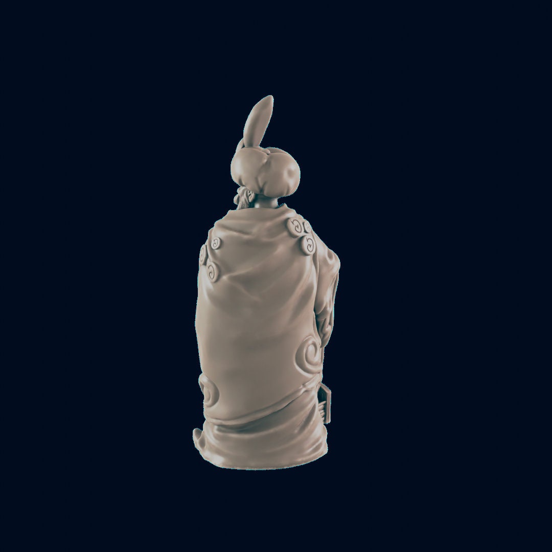 Human Male Alchemist - EC3D | DnD | Variant | Villager minis | peasant | shopkeeper | 32mm | Pathfinder | Merchant | TTRPG | Fantasy-3
