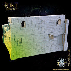 Ruins Terrain 2 - The Ruins of Ashborne - Tabletop Ruins Terrain for your DnD/Pathfinder/TTRPG and Wargaming setup!-3
