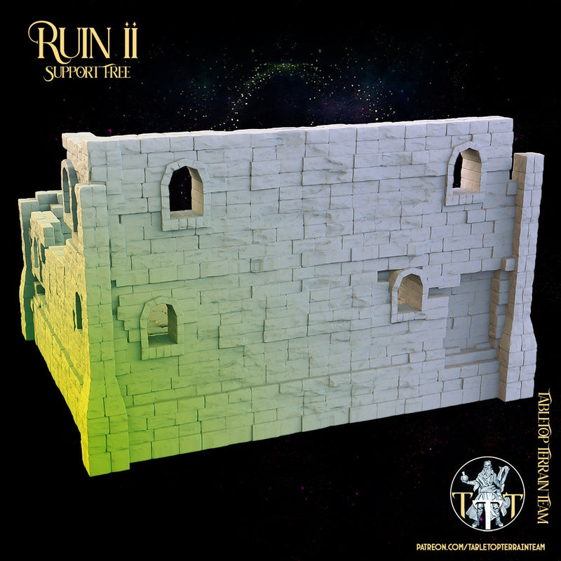Ruins Terrain 2 - The Ruins of Ashborne - Tabletop Ruins Terrain for your DnD/Pathfinder/TTRPG and Wargaming setup!-3