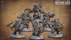 Golemmar Gnomes - Artisan Guild | D&D | Gnome | NPC | PC | Fighter | Artificer | 32mm | Pathfinder | Frostgrave | TTRPG | Wargaming-2