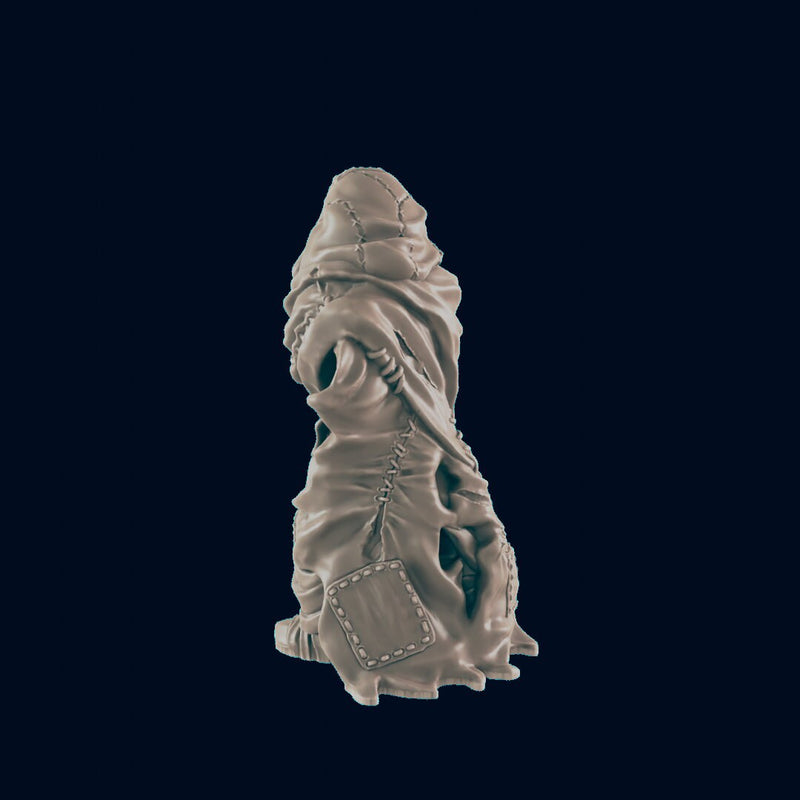 Half Orc Beggar - EC3D | DnD | Orc | Villager minis | peasant | 32mm | Pathfinder | commoner | TTRPG | Wargaming-3