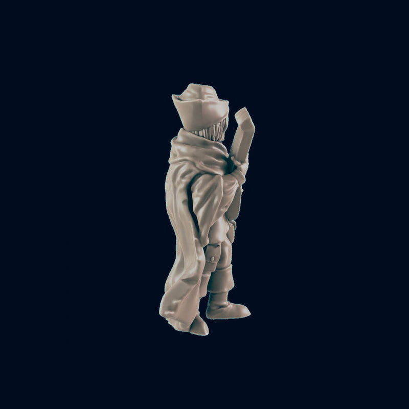 Human Male Bard - EC3D | DnD | Villager minis | musician | PC/NPC | 32mm | Pathfinder | music | TTRPG | Wargaming | Frostgrave-2