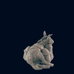 Lazy Donky - EC3D | DnD | Villager minis | animal | PC/NPC | 32mm | Pathfinder | commoner | TTRPG | Wargaming | Frostgrave-4