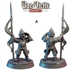 Armed Goblin Guards - Vae Victis | DnD | Goblin | monster| melee | Archer | 32mm | Pathfinder | TTRPG | Wargaming | Frostgrave-2
