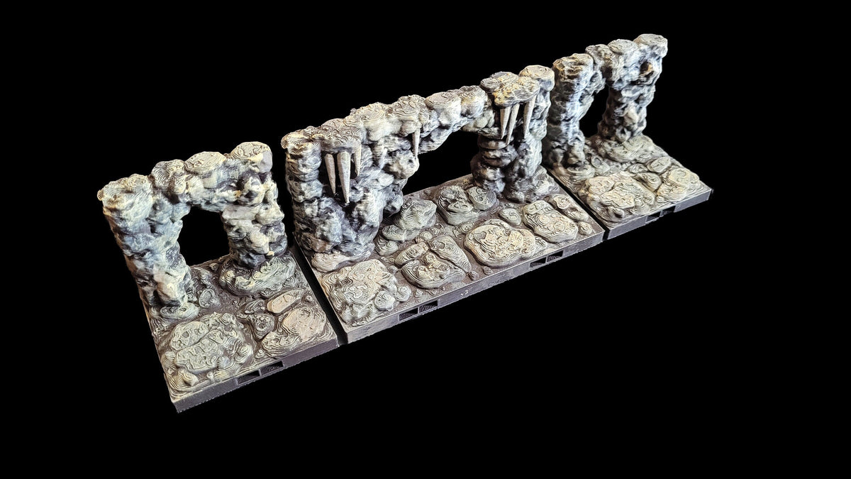 Magnetic Dungeon Tiles Starter Set - Cave Theme | Hand Painted | Fat Dragon Games | Tabletop Terrain | Dungeons And Dragons, D&D, Pathfinder-7