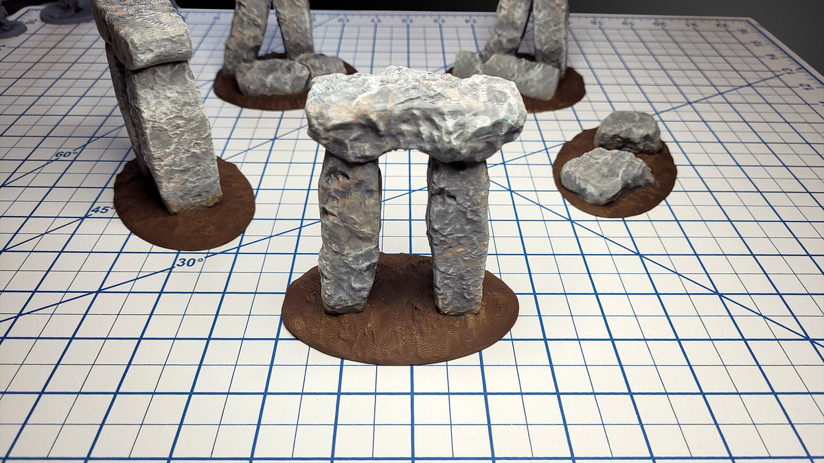 The Standing Stones - Pre Painted Wargaming and Tabletop Terrain | DnD, Pathfinder, Dungeons and Dragons Compatible!-2