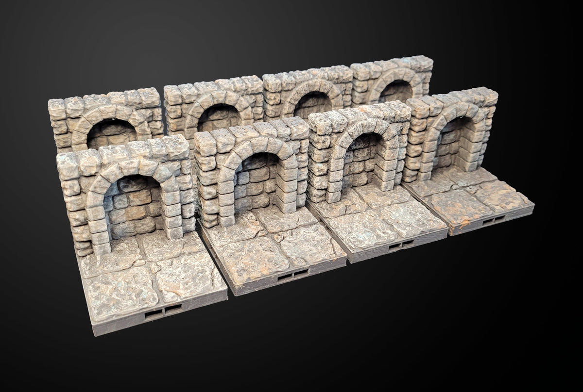 MAGNETIC Dungeon Tiles Encounter - The Altar | Painted Tabletop Terrain | Dungeons And Dragons, D&D, Pathfinder, Wargaming, Dragonlock DnD-5