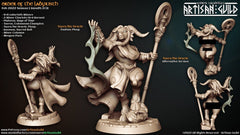 Taura the Oracle - Artisan Guild | Minotaur | Cleric | Sorceress | Pinup | Fantasy | Wizard | Labyrinth | Frostgrave | DnD | Pathfinder-1