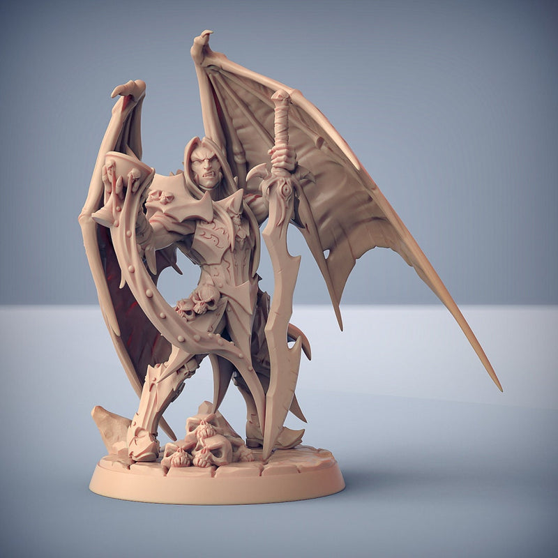 Vladkeron Drakenmiryan - Artisan Guild | Elf | Drow | Paladin | Fighter | Male | Warlock | Fantasy | Vampire | Frostgrave | DnD | Pathfinder-1