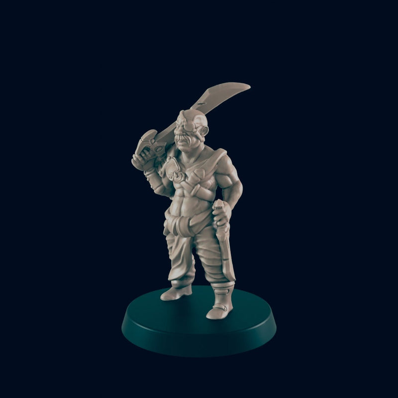 5 Bandit Mini Pack - EC3D, DnD | Human | Monster | Dwarf | Elf | Melee, Archer, 32mm | Pathfinder | Fantasy | Wizard | Wargaming Frostgrave-3