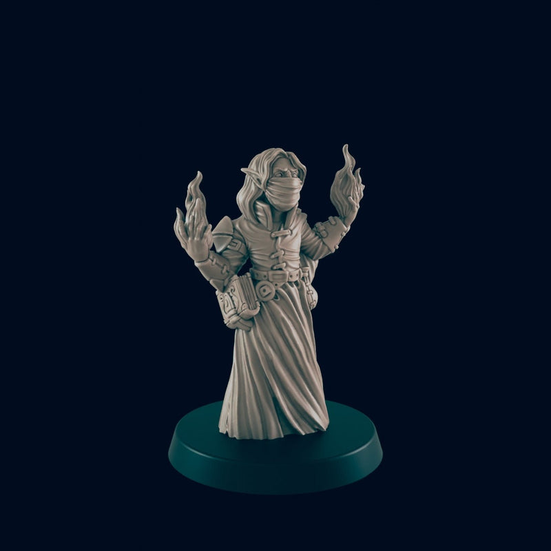 5 Bandit Mini Pack - EC3D, DnD | Human | Monster | Dwarf | Elf | Melee, Archer, 32mm | Pathfinder | Fantasy | Wizard | Wargaming Frostgrave-6