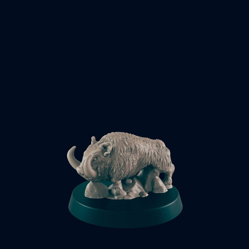 Boar - EC3D, DnD | Animal | Pig | Monster| 5E | Medium | 32mm | Pathfinder | Fantasy | Wargaming | Frostgrave | Druid-1