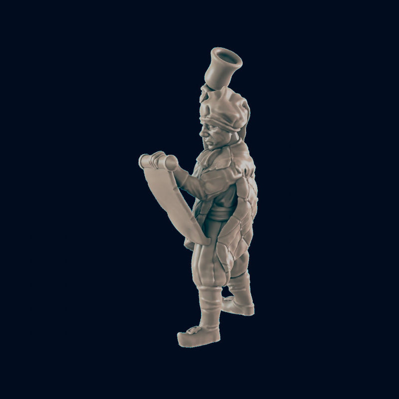 Human Male Crier - EC3D | DnD | Male | Villager | Town Crier | Peasant | 32mm | Pathfinder | commoner | TTRPG | Wargaming |-3
