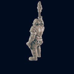 Human Male Jailer - EC3D | DnD | Male | Villager | Jail | Stockades | Guard | 32mm | Pathfinder | commoner | TTRPG | Wargaming |-2