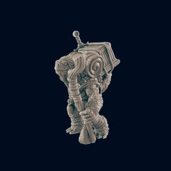 Turtlefolk Traveller - EC3D | DnD | Male | Villager | Tortle | Adventurer | 32mm | Pathfinder | commoner | TTRPG | Wargaming |-2