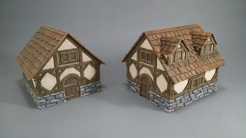 Tudor Cottage - Heroes Hoard | DnD | Tabletop Terrain | Medieval | Scatter Scenery | 32mm | Pathfinder | TTRPG | Wargaming-1