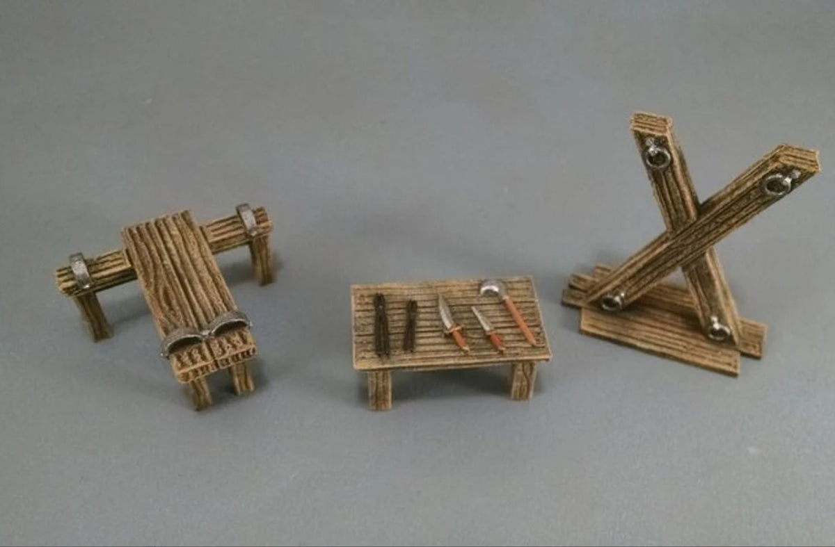 Torture room Scatter - Heroes Hoard | DnD | Tabletop Terrain | Medieval | Scenery | 32mm | Pathfinder | TTRPG | Wargaming-6