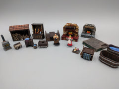Inn and Tavern Scatter Set 1 - Heroes Hoard | DnD | Tabletop Terrain | Medieval | Scenery | 32mm | Pathfinder | TTRPG | Wargaming | Bar-1
