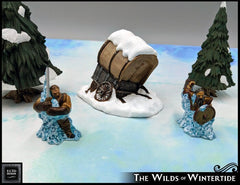 Frozen Dwarf and Human - Winds of Wintertide - Heroes Hoard | DnD | Tabletop Terrain | Scatter Scenery | Pathfinder | Wargaming-1