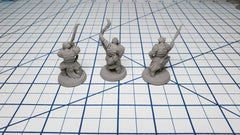 3 Orc Warrior Mini Pack - EC3D | DnD | Fighter | Bandit | Male | Female | 32mm | Pathfinder | commoner | TTRPG | Wargaming | Ranger-2