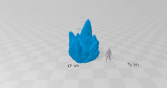 Ice Shards - Wilds of Wintertide - Heroes Hoard, DnD, Tabletop Terrain, Scatter Scenery | 32mm 28mm | Pathfinder-2